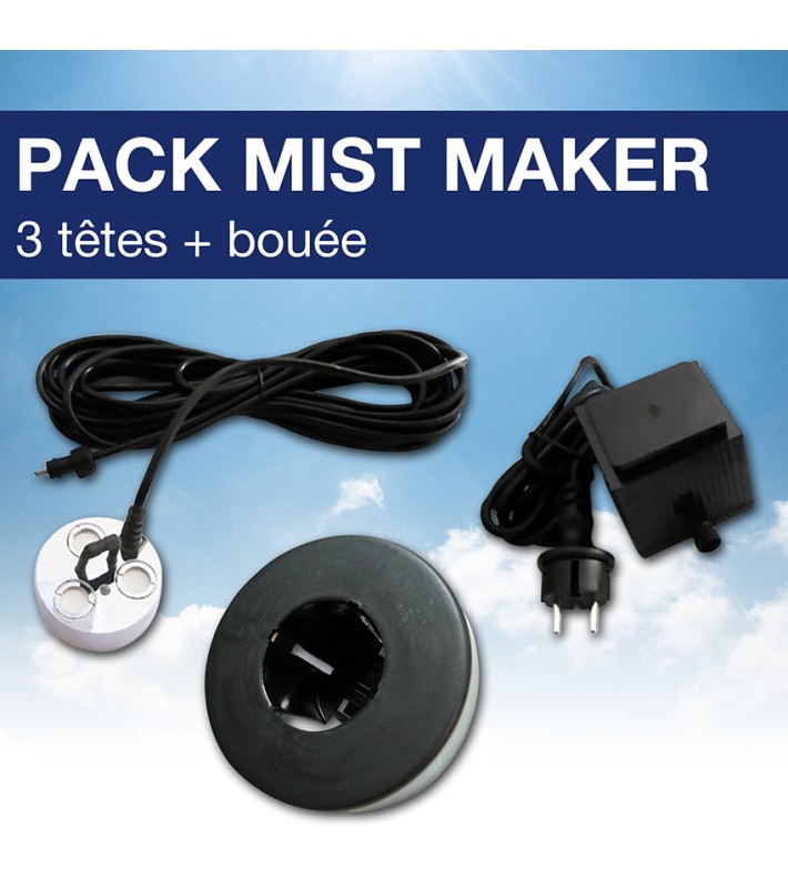 Pack brumisateur Mist Maker 1 tête pour hydroponie et ultraponie