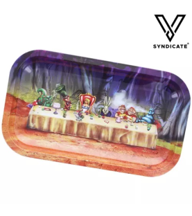 Plateau de roulage V-Syndicate Alice Tea Party 27 x 16 cm