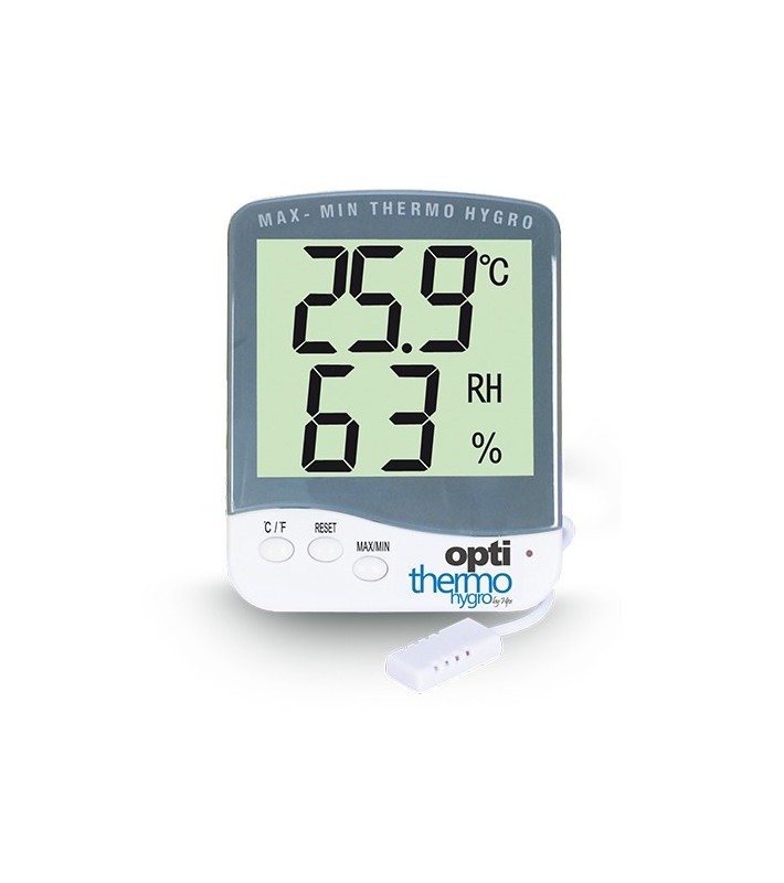 Thermomètre Hydro Digital Premium - Sonde Extérieure Température et  Humidité Optithermo