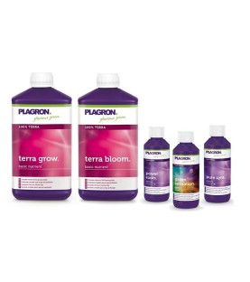 PACK PLAGRON TERRA GROW & BLOOM + ADDITIFS