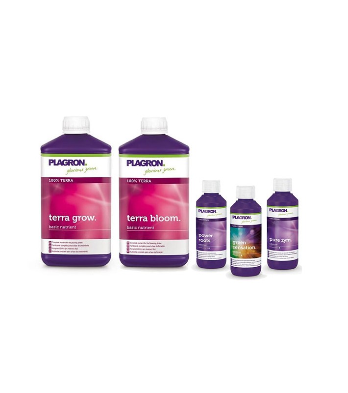 PACK PLAGRON TERRA GROW & BLOOM + ADDITIFS