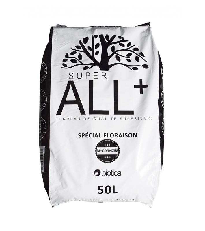 10 SACS DE TERREAUX SUPER ALL 50 L BIOTICA