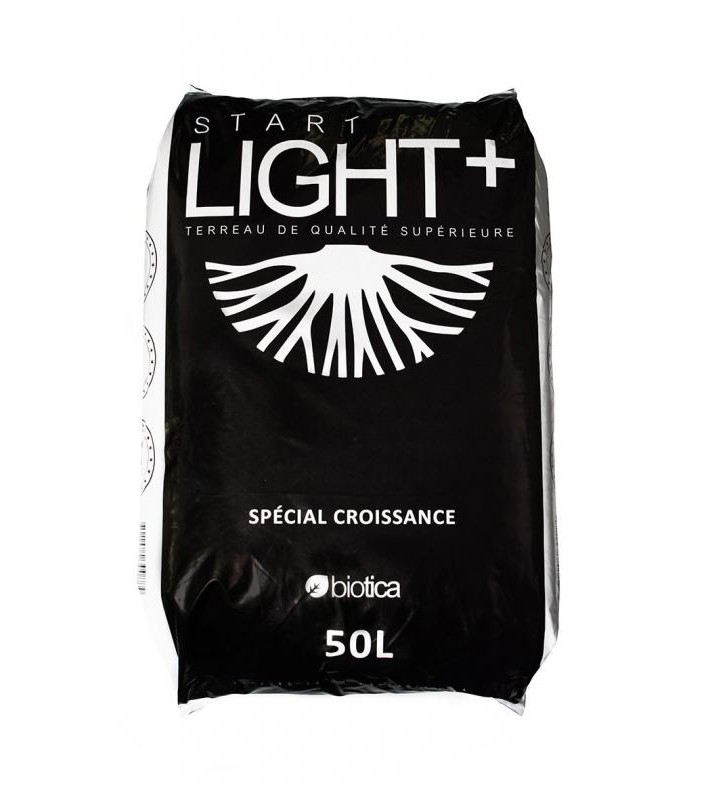 10 SACS DE TERREAUX START LIGHT 50 L BIOTICA